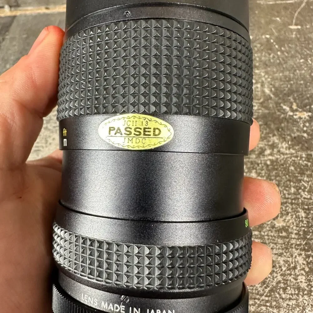 VINTAGE Aston‎ DX 1:45 F = 80 - 200mm Camera Lens & cover